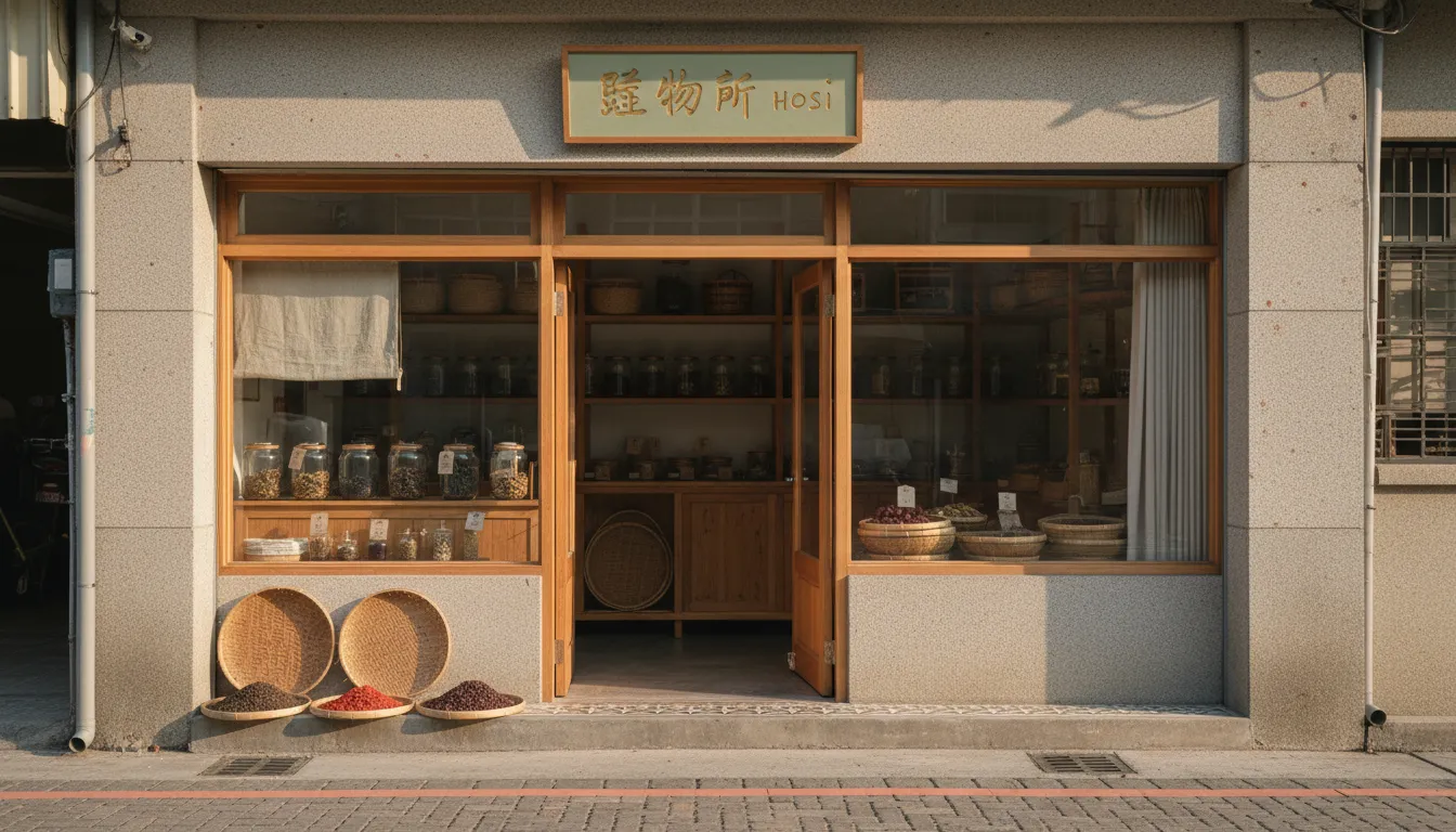 曬物所店面實景